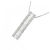 Autre Marque Collana di Diamanti PT900 PT850 Argento - vista 3