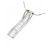 Autre Marque Collana di Diamanti PT900 PT850 Argento - vista 4