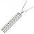Autre Marque Colar de Diamante PT950 PT850 Prata - vista 3
