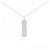 Autre Marque Collana di Diamanti PT900 PT850 Argento