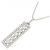 Autre Marque Collana di Diamanti PT900 PT850 Argento - vista 3
