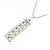 Autre Marque Collana di Diamanti PT900 PT850 Argento - vista 4