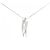 Autre Marque Collana di Diamanti Pt900/Pt850 Argento