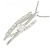 Autre Marque Collana di Diamanti Pt900/Pt850 Argento - vista 3