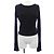 Autre Marque Top de punto Gypsohila Negro