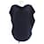 Top de seda Hermès 36 Negro