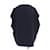 Top de seda Hermès 36 Negro - vista 2