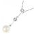 Autre Marque Collana di perle Akoya in oro bianco Au750 Argento - vista 3
