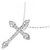 Autre Marque Collana Cross Diamond in Au750 Argento - vista 3