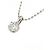 Autre Marque Collana di Diamanti PT900 PT850 Argento - vista 3
