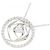Autre Marque Collana in oro bianco 750 e diamanti Argento - vista 3