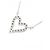 Autre Marque Collana Cuore di Diamante Au750 Argento - vista 4