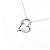 Autre Marque Collana in oro bianco 10K e diamanti Argento - vista 4