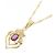 Autre Marque Collier en saphir en or jaune Au750 Doré - vue 3