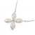 Autre Marque Collana in platino e diamanti Argento - vista 4