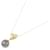 Autre Marque Au750 Black South Sea Pearl Diamond Necklace Golden  - view 2