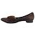 Scarpe basse Hermès Scarpe basse in shearling Marrone - vista 2