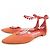 Scarpe Manolo Blahnik Rosso - vista 3