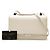 Borsa a tracolla Saint Laurent in pelle bianca con patta Bianco - vista 7