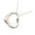 Elsa Peretti Tiffany & Co Collana Tiffany Open Heart con pendente in Acquamarina - vista 3