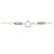 Elsa Peretti Tiffany & Co Collana Tiffany Open Heart con pendente in Acquamarina - vista 5
