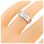 Cartier Love Full Diamond Band Ring Golden - Ansicht 4