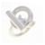 Ring Hermès Anello Croisette Band Hermes Argento  - vista 1