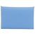 Hermès Tarjetero Hermes Calvi - Cuero Epsom Celeste Azul claro