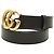 Gucci GG Marmont Emblem Wide Buckle Gürtel Schwarz - Ansicht 2