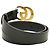 Gucci GG Marmont Emblem Wide Buckle Gürtel Schwarz - Ansicht 3