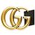Gucci GG Marmont Emblem Wide Buckle Gürtel Schwarz - Ansicht 4