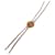 Hermès Hermes CHEVAL PUNK Loop Tie Halskette Golden  - Ansicht 3