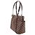 Borsa Tote Louis Vuitton Damier Totally PM Marrone Damier ebene - vista 3