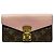 Cartera larga Pallas Louis Vuitton Castaño Rosa Monograma