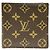Portafoglio bi-fold Louis Vuitton Portefeuille Marco Marrone Monogramma