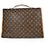 Louis Vuitton Beverly Briefcase Monogram Canvas GM Marrone - vista 2