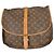 Louis Vuitton Saumur Monogram Canvas 35 Marrone - vista 2