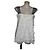 Philosophy Di Alberta Ferretti Top de encaje sangallo blanco