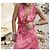 Autre Marque Maxikleid Anastasia Fakli Pink Rot - Ansicht 3