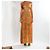 Autre Marque Vestido maxi halter con estampado paisley Mallory The Label Rosa Verde Naranja - vista 4