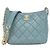 Borsa a tracolla in pelle verde Chanel AS3154