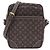 Borsa a tracolla Louis Vuitton Monogram Mini Lin Danube Marrone