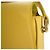 Saint Laurent Borsa a Spalla Medium Chyc Flap in Pelle Gialla Giallo - vista 13