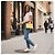 Saint Laurent Borsa a Spalla Medium Chyc Flap in Pelle Gialla Giallo - vista 5