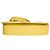 Saint Laurent Borsa a Spalla Medium Chyc Flap in Pelle Gialla Giallo - vista 9
