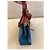 Borsa Hermès Herbag Zip 31 in Tela Blu e Pelle Rouge H Marrone - vista 6