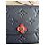 Louis Vuitton Cartera Emilie Flower Empreinte Cuero Marine Rouge Roja Azul oscuro - vista 11