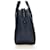 Céline Celine Luggage Smooth Leather Medium Blu navy - vista 3