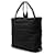 Borsa Boston con placca logo Triangle Prada Nero - vista 2