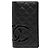 Cartera larga plegable Chanel Cambon Line Negro Rosa